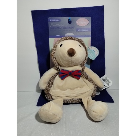 Cozy Hugs Other - Cozy Hugs Jumbo Aromatherapy Plush Hedgehog Microwavable Freezable Lavender NEW